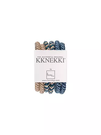 KKNEKKI | Haargummi Lot de 6 BUNDLE 12 | blau